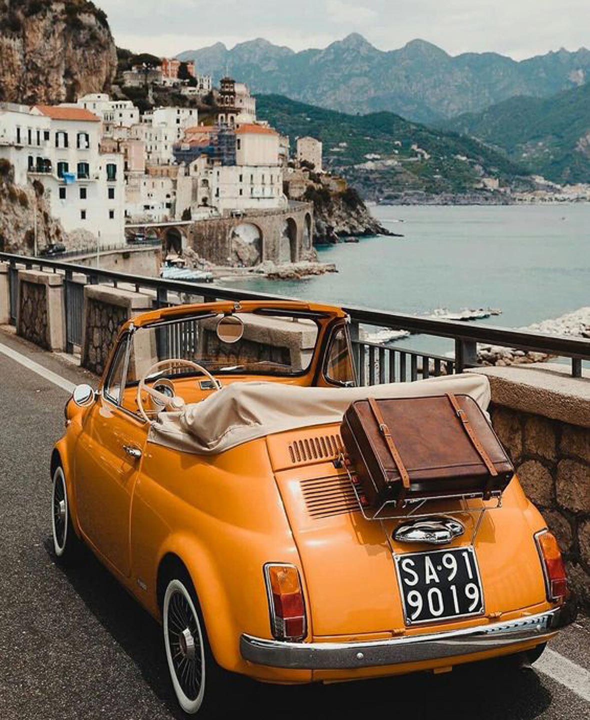 The Heritage Collection luxury Villa Astor Amalfi coast Italy property exclusiveerge super chic accommodation gorgeous Suite interiors top destination vintage car