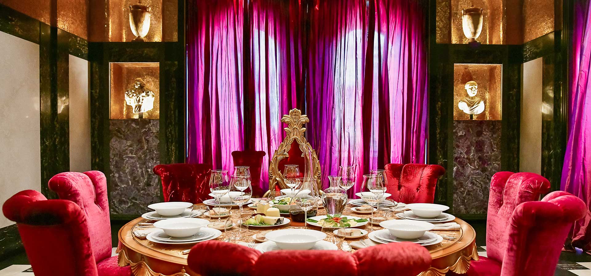 The Heritage Collection luxury Villa Clara Rome Italy propery exclusive rent rental eventsSuite interiors Jacques Garcia fine dining.jpg destination