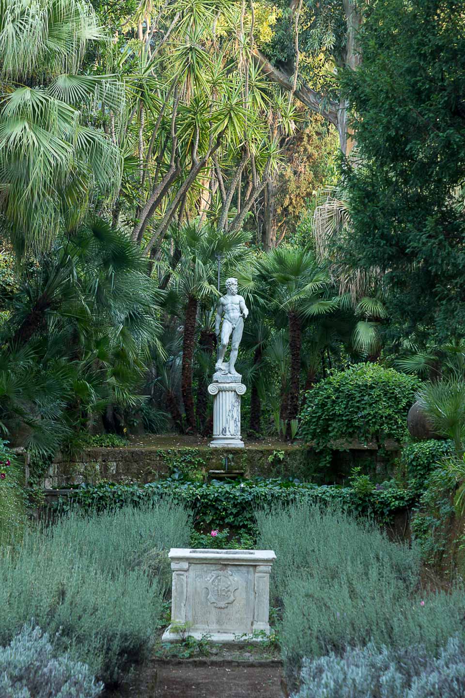 Villa Astor Italian best garden statue lavander beautiful wild landscape for exquisite dinner lunch Italian wine food luxurious accommodation stay holiday vacation 1