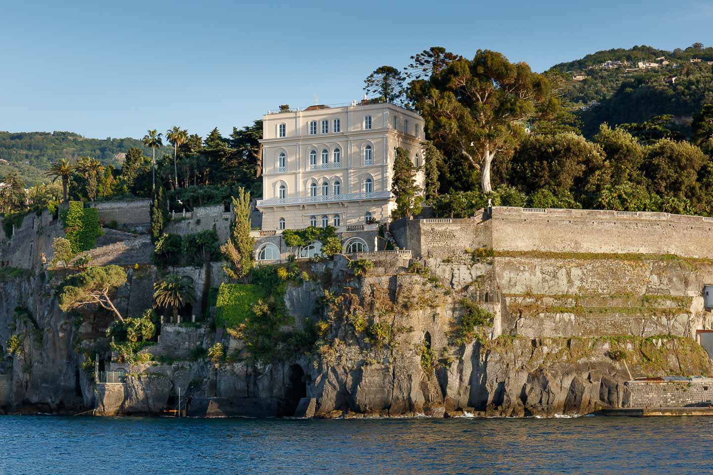 Villa Astor Sorrentine Peninsula Naples Bay Sorrento luxury rental private property sea view 1