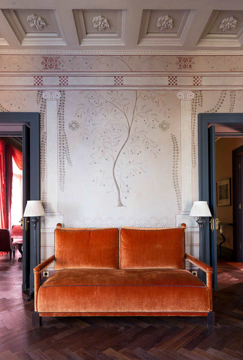 Villa Astor private luxury property estate Sorrento guest relax living room area The Heritage Collection