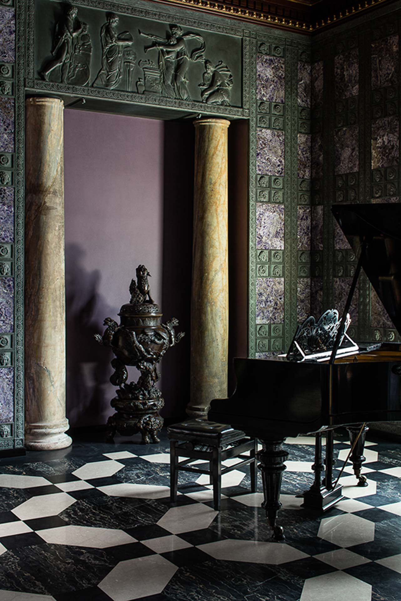 Villa Clara exclusive venue hire perfect setting Rome dazzling interiors unique experience refined decoration