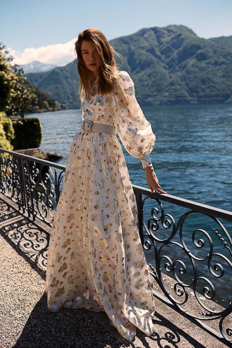 Monique Lhuillier on Lake Como - THE HERITAGE COLLECTION