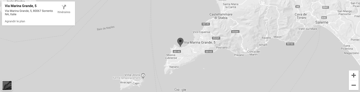 Villa Astor - Map