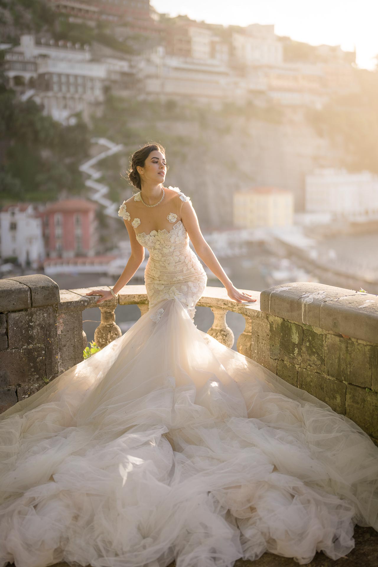 Villa Astor - Wedding dress photography
