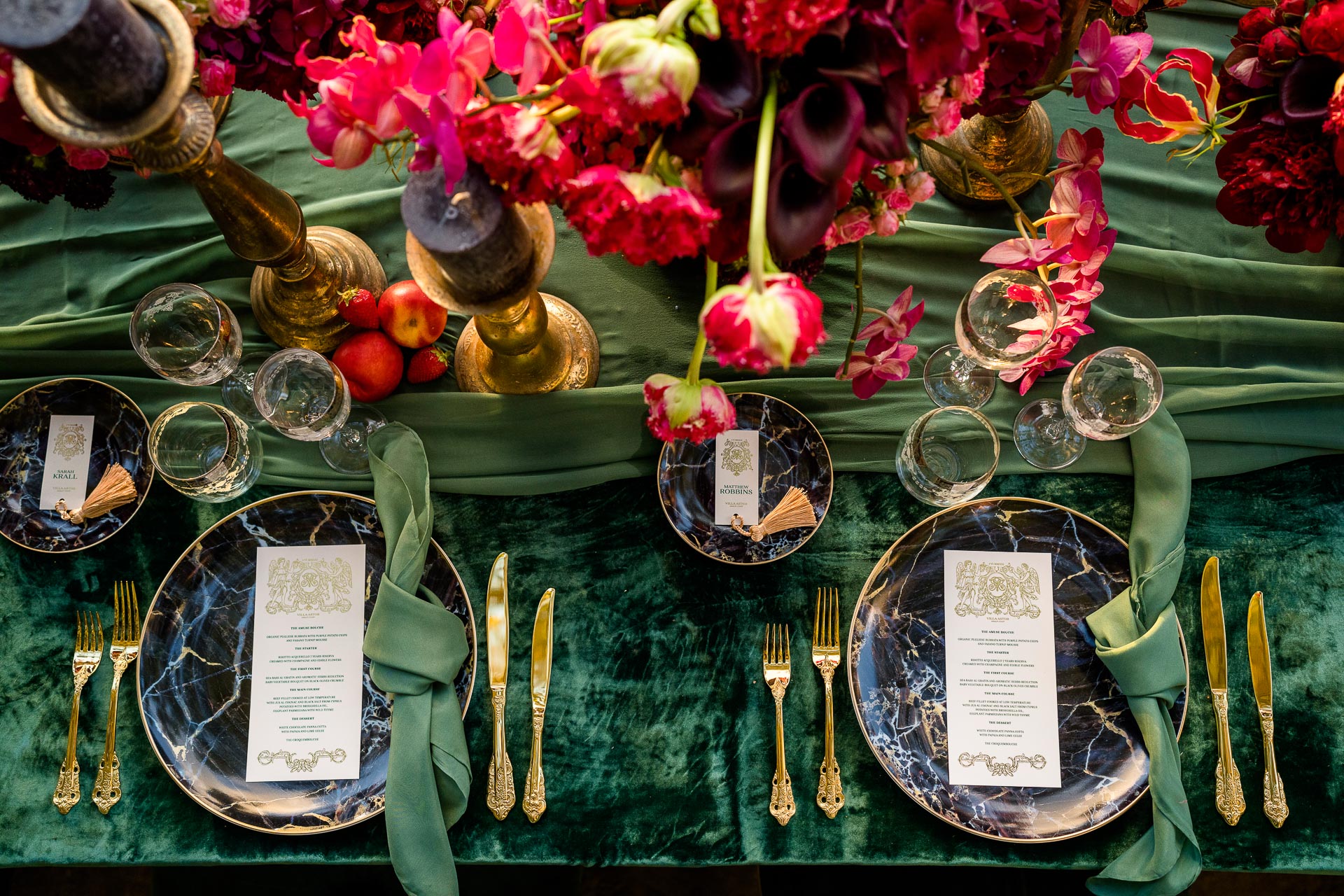 Villa Astor - Table design dinner set
