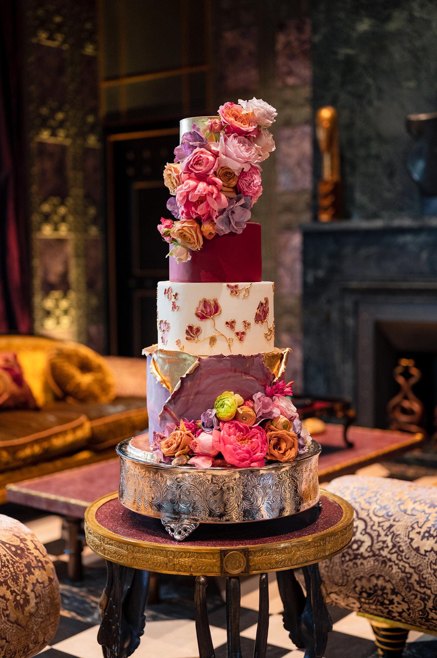 Villa Clara wedding cake